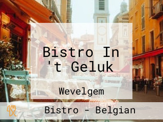 Bistro In 't Geluk