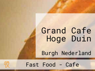 Grand Cafe Hoge Duin