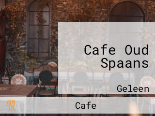 Cafe Oud Spaans