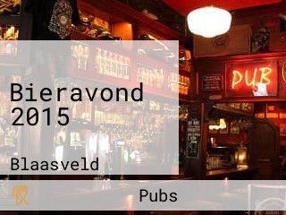 Bieravond 2015