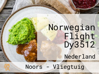 Norwegian Flight Dy3512