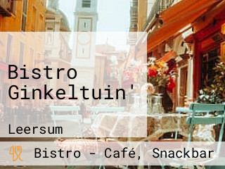 Bistro Ginkeltuin'