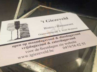 Bistro​ 't Giezeveld