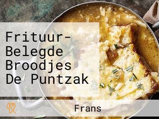 Frituur- Belegde Broodjes De Puntzak