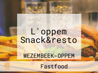 L'oppem Snack&resto