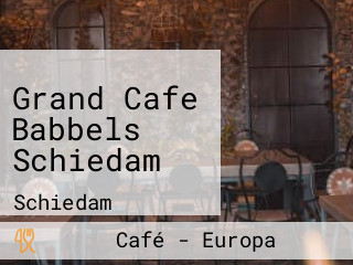 Grand Cafe Babbels Schiedam
