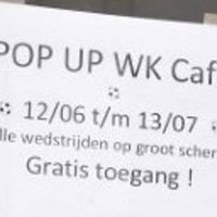 Pop Up Wk CafÉ Gent